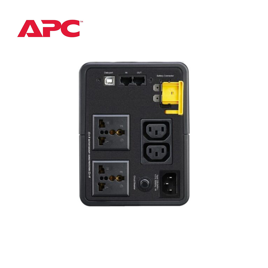 เครื่องสำรองไฟ APC Back-UPS 950VA, 230V, AVR, Universal Sockets